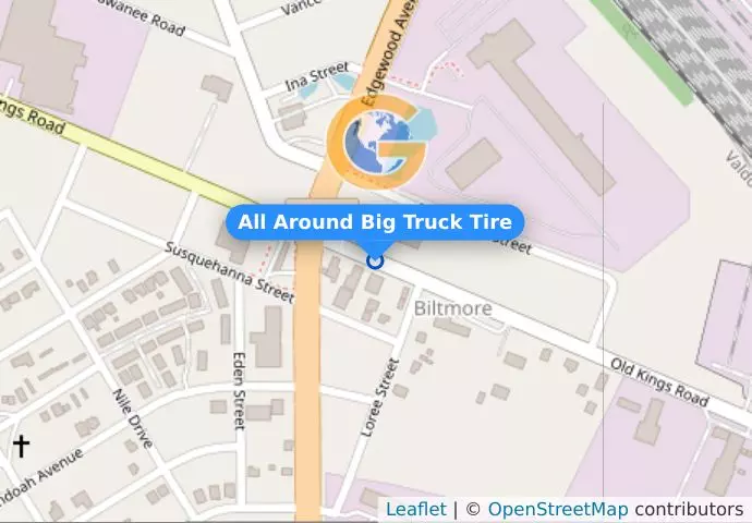 All Around Big Truck Tire