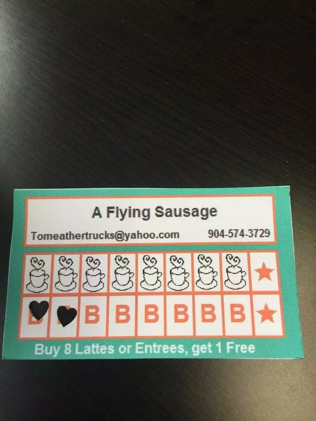 A Flying Sausage