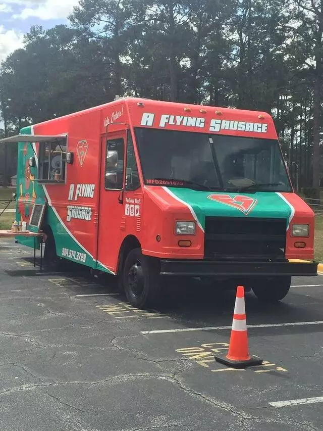 A Flying Sausage