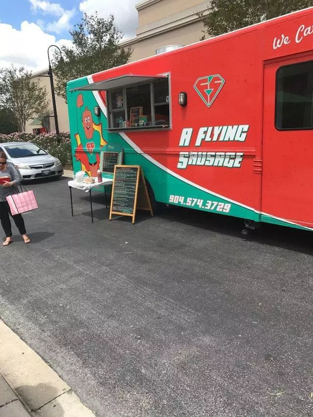 A Flying Sausage
