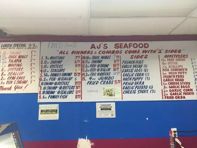 AJ’s Seafood