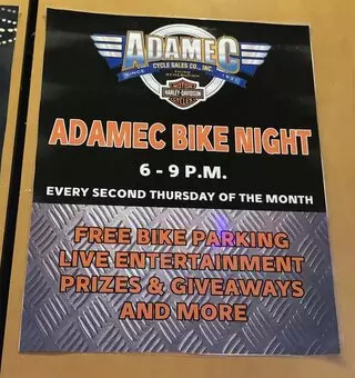 Adamec Bike Night at the Landing
