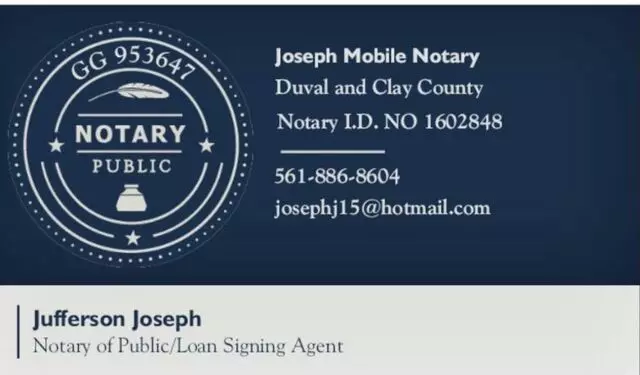 Jufferson Joseph Public Notary