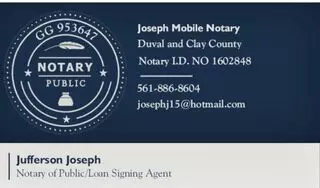 Jufferson Joseph Public Notary