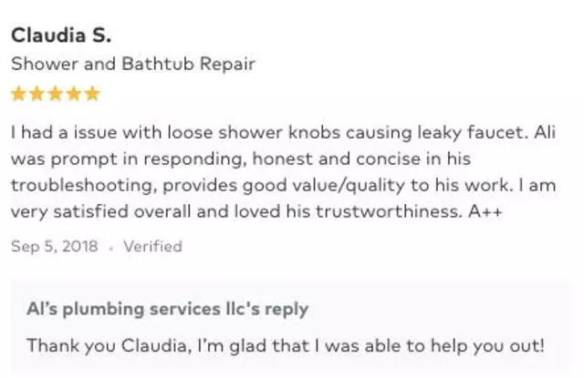 Al’s Plumbing Services