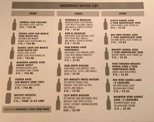 Aardwolf Brewing Company