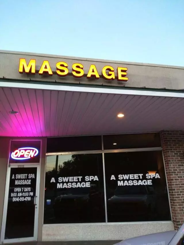 A Sweet Spa massage