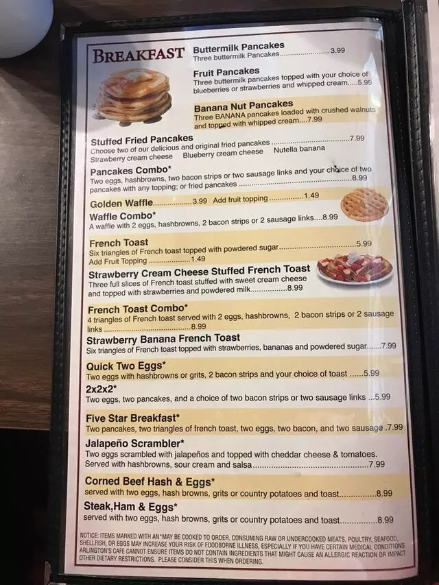Arlington’s Grill & Cafe