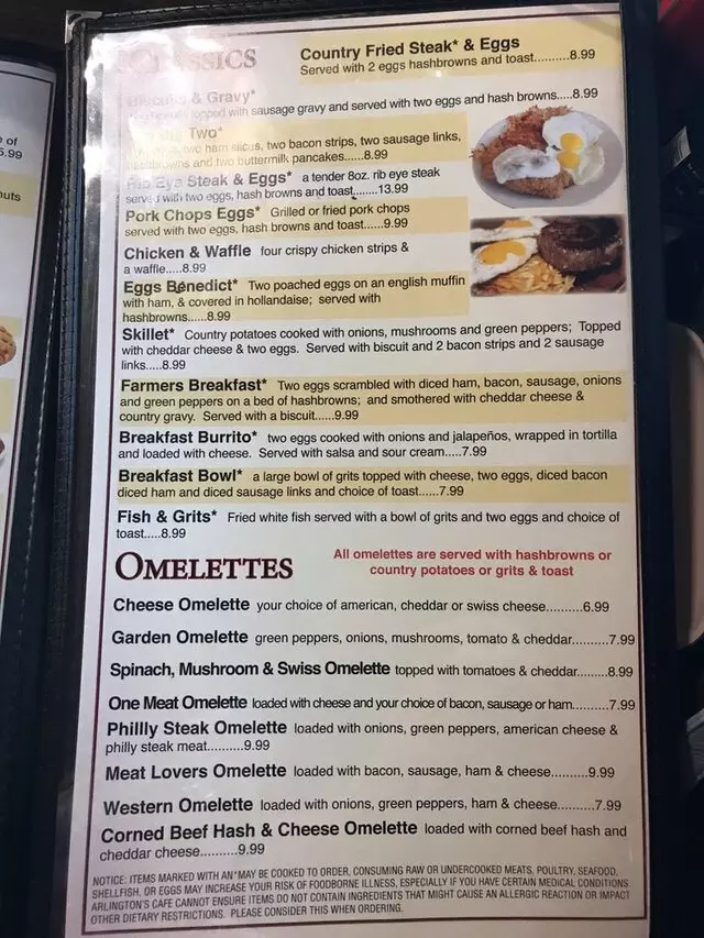Arlington’s Grill & Cafe