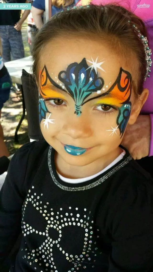 Amazing Face Painting by Linda