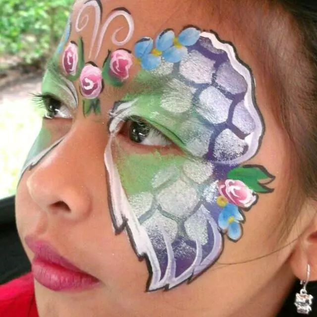 Amazing Face Painting by Linda