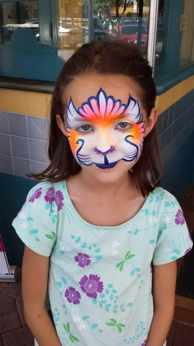 Amazing Face Painting by Linda