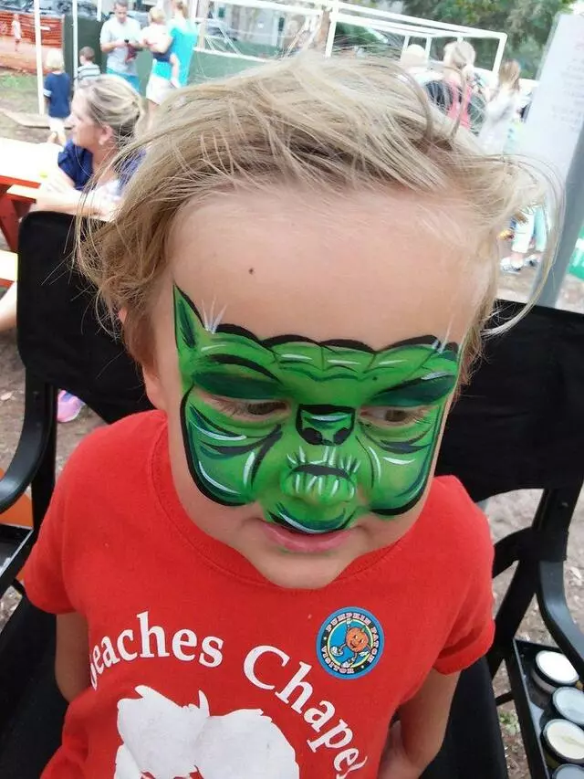 Amazing Face Painting by Linda