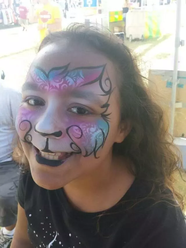 Amazing Face Painting by Linda