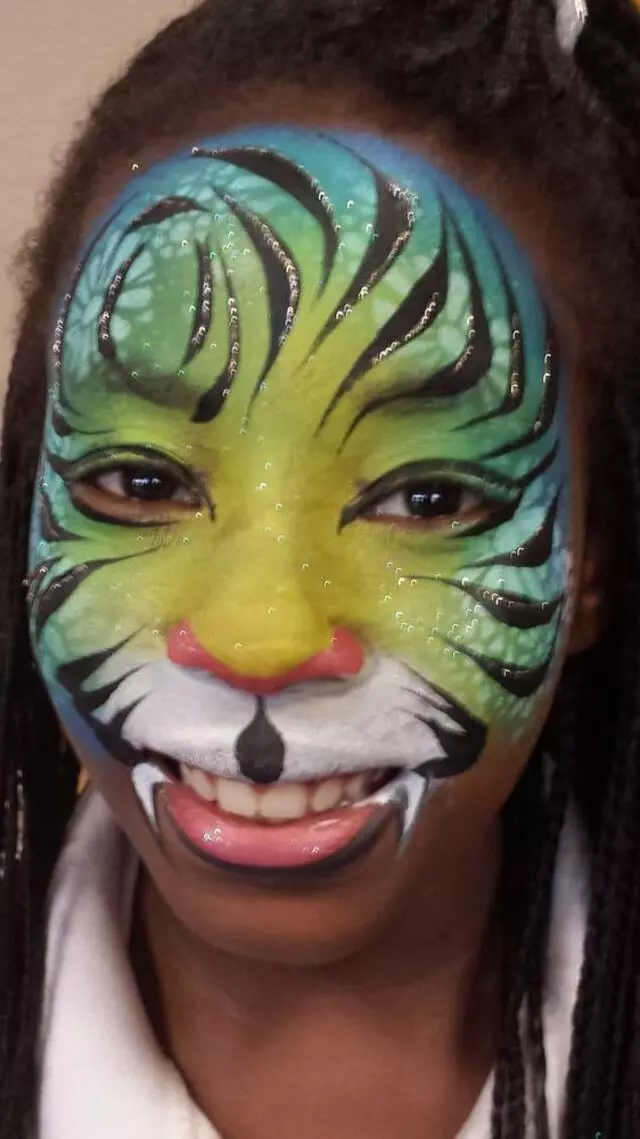Amazing Face Painting by Linda