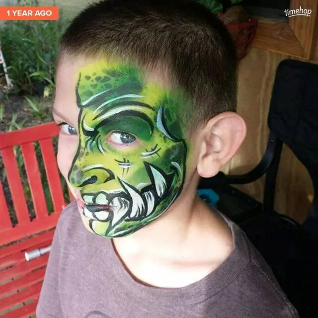 Amazing Face Painting by Linda