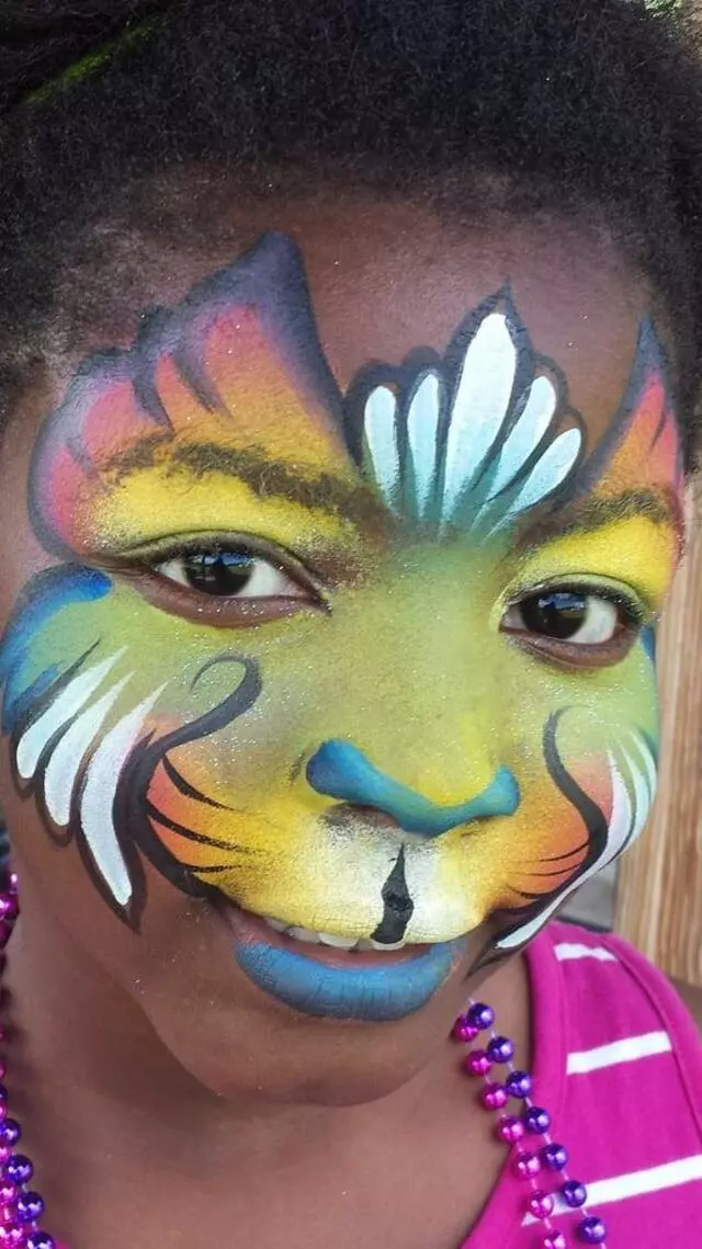 Amazing Face Painting by Linda
