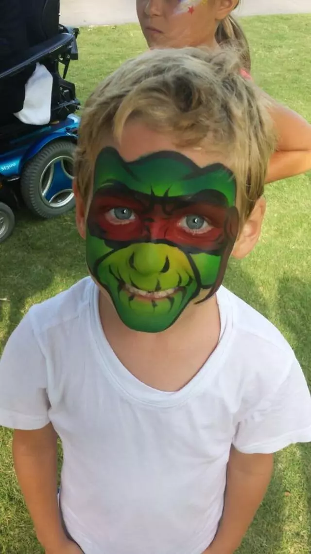 Amazing Face Painting by Linda
