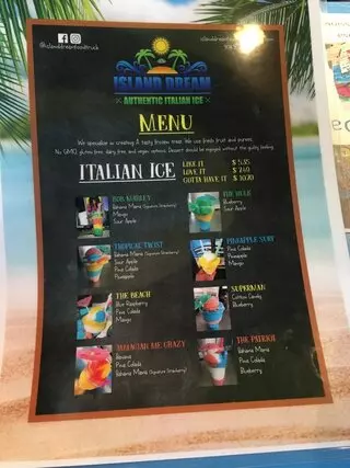 Island Dream Authentic Italian Ice