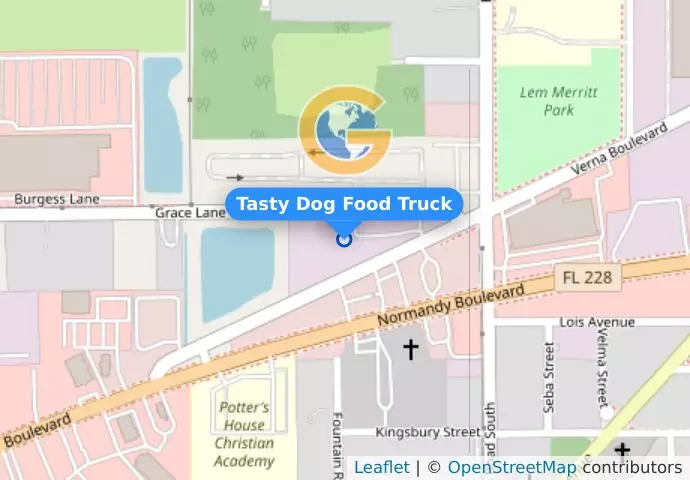 Tasty Dog Food Truck