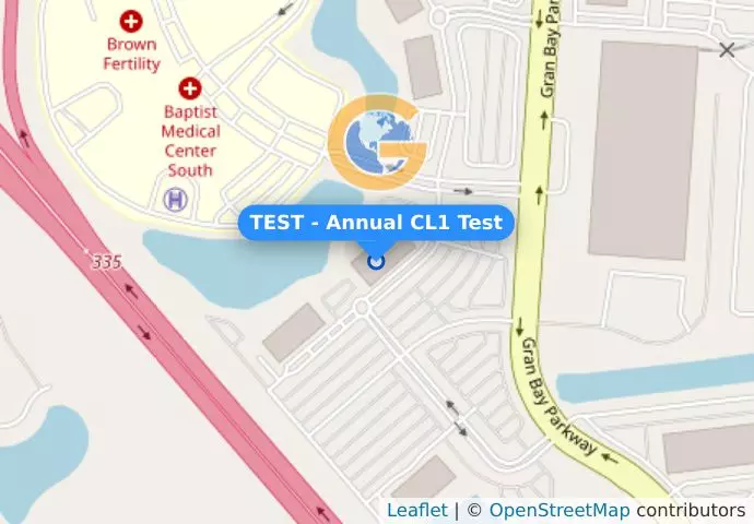 TEST - Annual CL1 Test