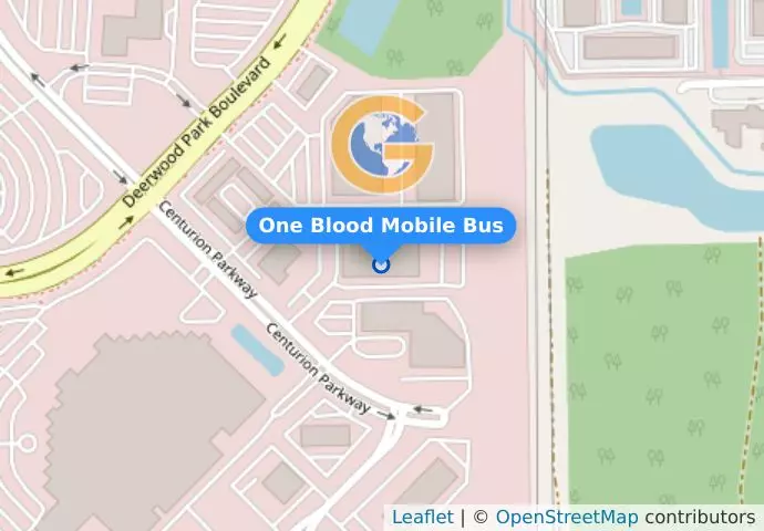One Blood Mobile Bus