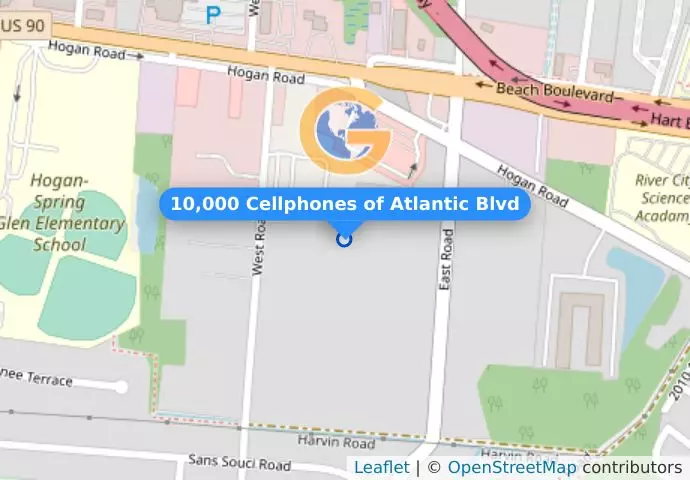 10,000 Cellphones of Atlantic Blvd
