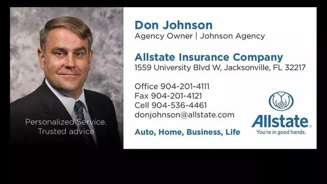 Allstate Insurance Agent: Don Johnson