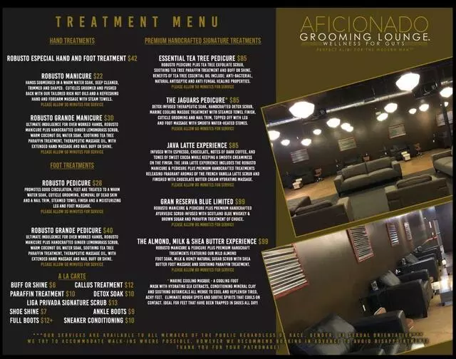 Aficionado Grooming Lounge
