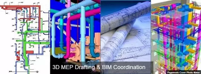 3D MEP Drafting & BIM Coordination