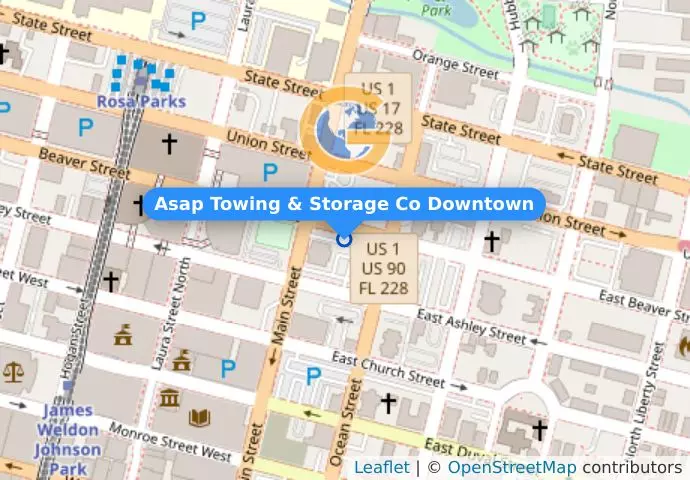Asap Towing & Storage Co Downtown