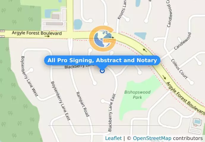 All Pro Signing, Abstract and Notary