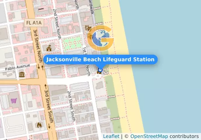 Jacksonville Beach Lifeguard Station