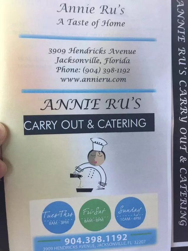 Annie Ru’s Carryout and Catering