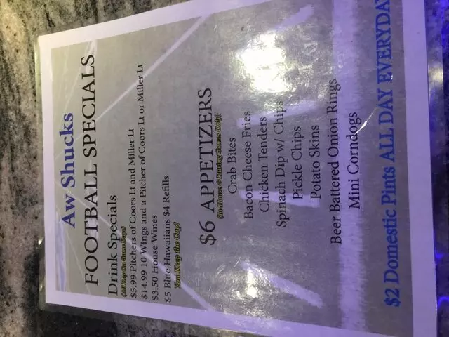 Aw Shucks Oyster Bar & Arcade