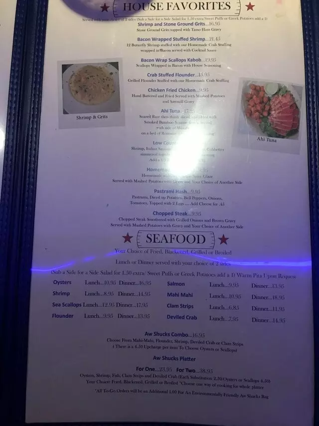 Aw Shucks Oyster Bar & Arcade