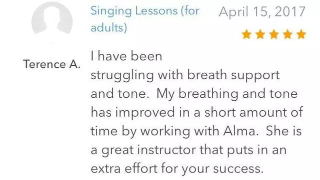 Alma’s Vocal Academy