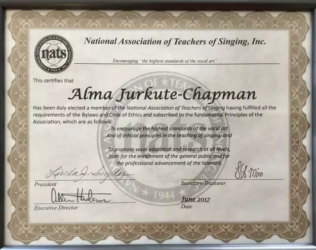 Alma’s Vocal Academy