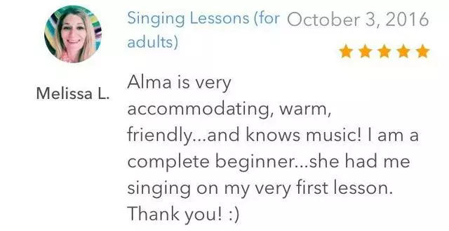 Alma’s Vocal Academy