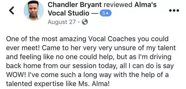 Alma’s Vocal Academy