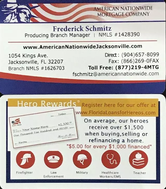 American Nationwide Mortgage Company : Frederick Schmitz