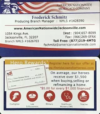 American Nationwide Mortgage Company : Frederick Schmitz